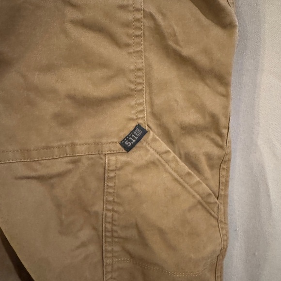 Tan 5.11 Overalls with Adjustable Straps - Picture 3 of 7